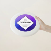 Your Logo & Customizable Text | Purple Ombre