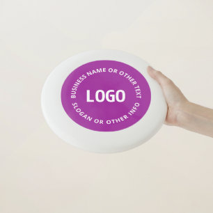 Your Logo & Customizable Text Purple Violet Wham-O Frisbee