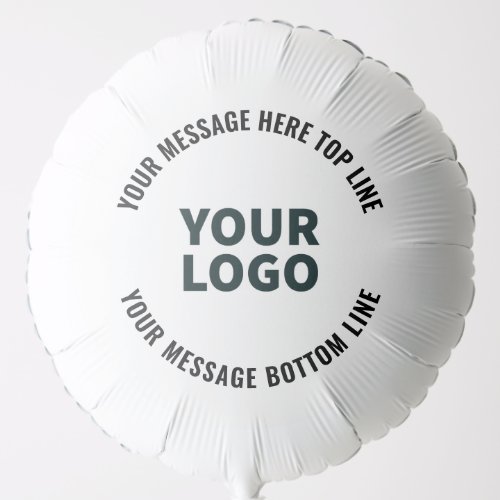 Your Logo Design or Image  Bold Editable Text Balloon