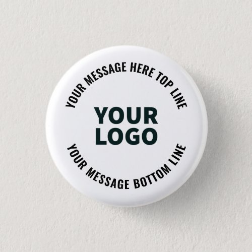 Your Logo Design or Image  Bold Editable Text Button