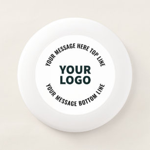 Your Logo Design or Image   Bold Editable Text Wham-O Frisbee
