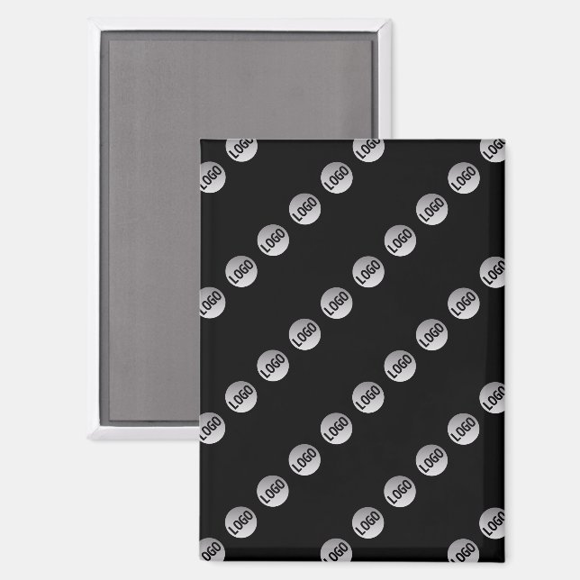 Your Logo, Design or Photo Tiled Diagonally  Magnet (Front/Back)