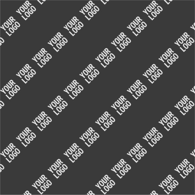Your Logo, Design or Photo Tiled Diagonally  Sticker (Front)