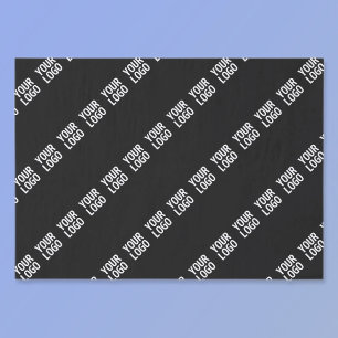 Your Logo, Design or Photo Tiled Diagonally  Tissue Paper