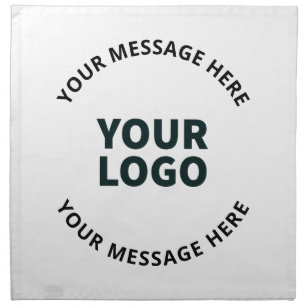 Your Logo, Design, Photo, Artwork or other Image Cloth Napkin