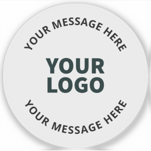 Your Logo Design Photo Artwork or other Image Sticker