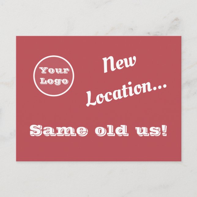 Your Logo Direct Mail New Location Advertising Postcard (Front)