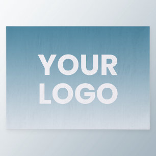Your Logo & Editable Background Color Gradient  Tissue Paper