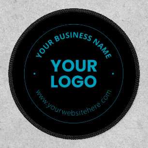 Your Logo Editable Business Name & Website Patch