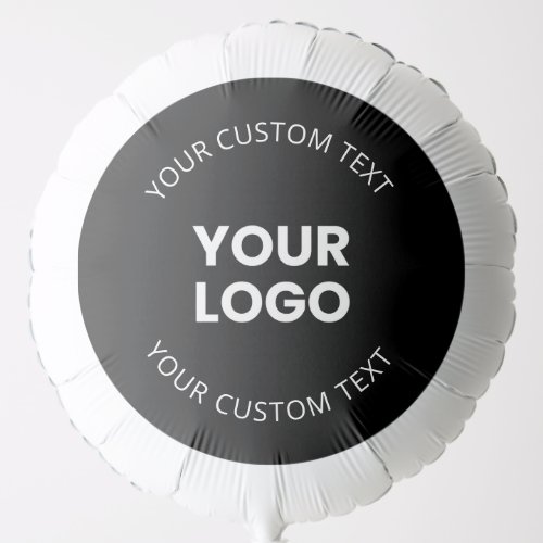 Your Logo  Editable Circular Text Balloon