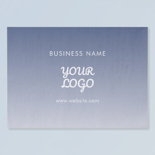 Your Logo Editable Gradient Color Tissue Paper
