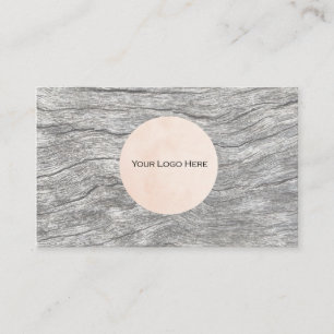 Your Logo Faded Timber Custom Business card