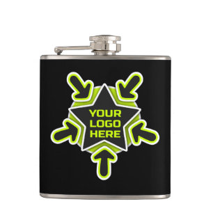 Your logo flask
