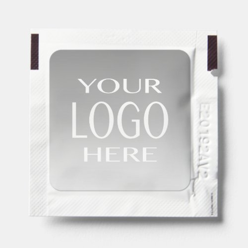 Your Logo  Gradient Grey or diy Hand Sanitizer Packet