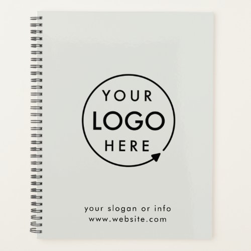 Your Logo  Gray Business Modern Minimalist Planner