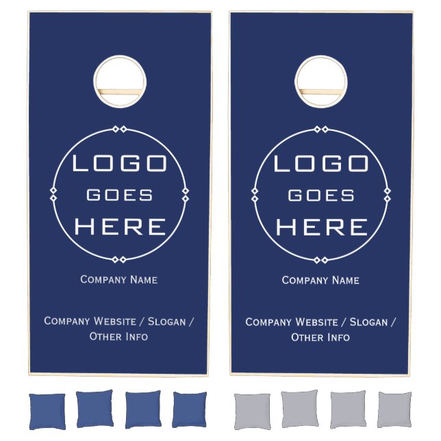  Your Logo Here 2 Personalized Cornhole Set (Set)