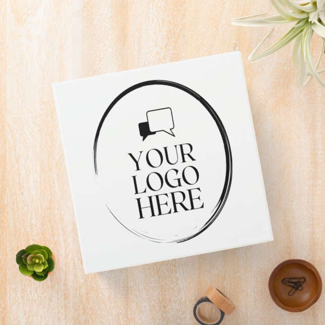 Your Logo Here 3 Ring Binder (In Situ)