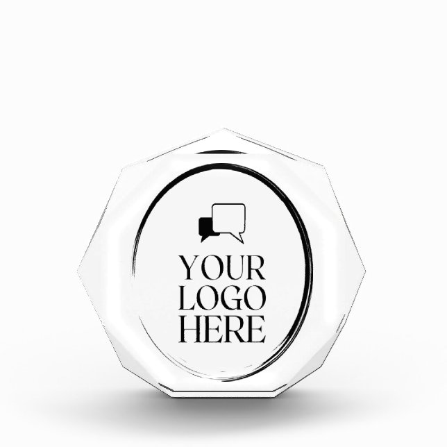 Your Logo Here Acrylic Award (Front)