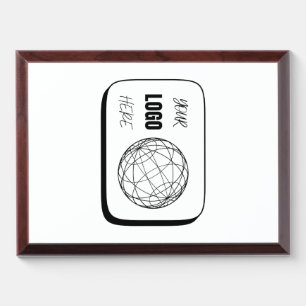 Your Logo Here Award Plaque