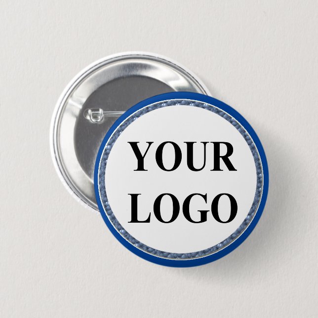 Your Logo Here Bachelorette Personalized Gift Button (Front & Back)