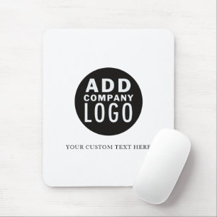 Your Logo Here Business Company Logo Mouse Pad