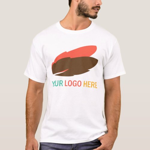 Your logo here business promotional marketing T_Shirt
