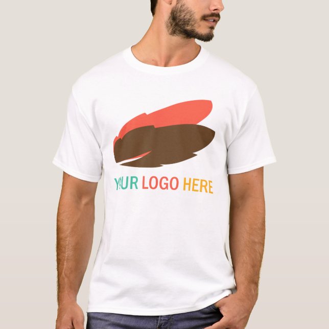 Your logo here business promotional marketing T-Shirt (Front)