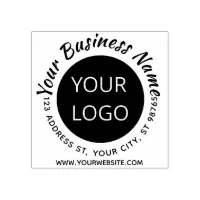 4 x 5 Extra Large Custom Company Logo Rubber Sta Rubber Stamp