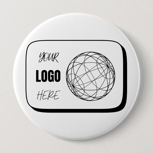 Your Logo Here Button (Front)