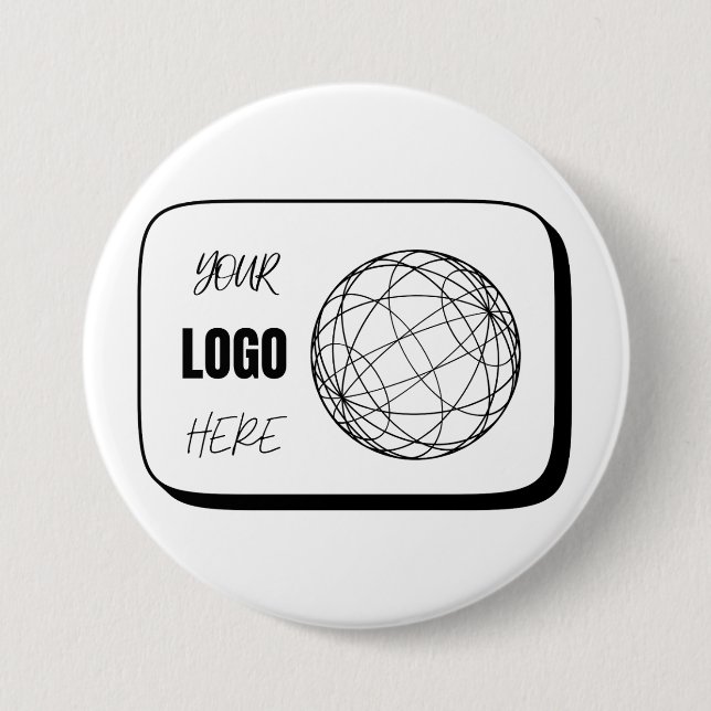 Your Logo Here Button (Front)