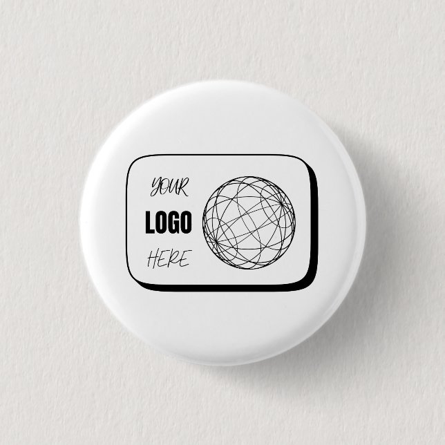 Your Logo Here Button (Front)