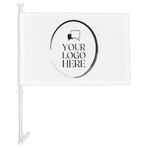 Your Logo Here Car Flag
