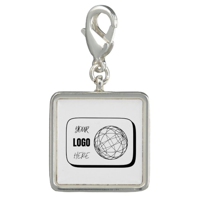 Your Logo Here Charm (Front)