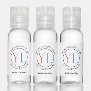 Your Logo Here Circle Promotional Branded Promo Hand Sanitizer