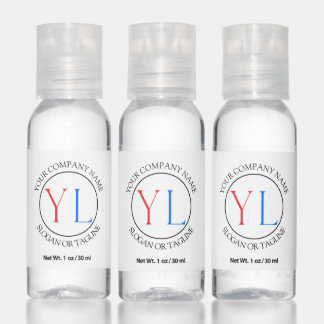 Your Logo Here Circle Promotional Branded Promo Hand Sanitizer