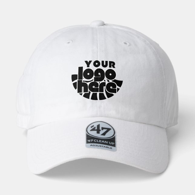 Your Logo Here Company Branded Business Coperate 47 Brand Hat (Front)