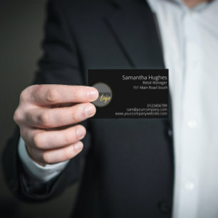 YOUR LOGO HERE COMPANY BRANDED BUSINESS CUSTOM BUSINESS CARD