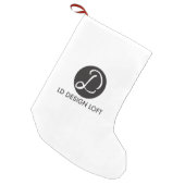 Your logo here Company logo Christmas Small Christmas Stocking | Zazzle