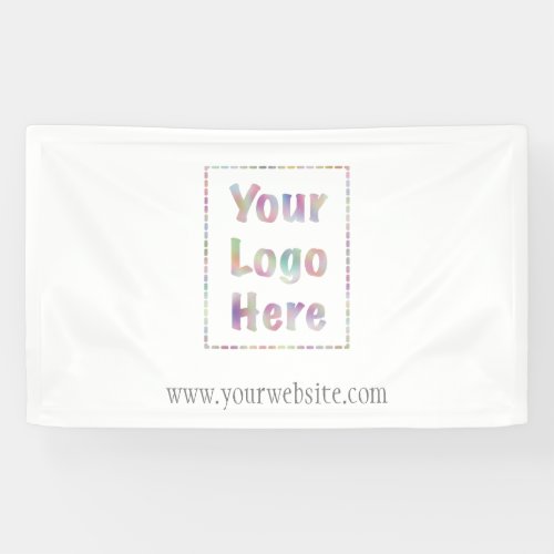 Your Logo Here Company Promotional Banner