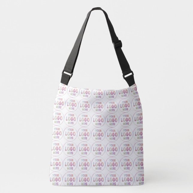 Your Logo Here Company Promotional Crossbody Bag (Front)