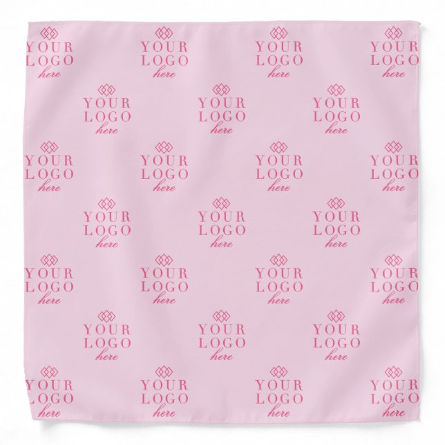 Your Logo Here Custom Pattern Bandana (Front)