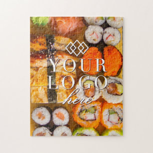 Your Logo Here Custom Sushi Jigsaw Puzzle