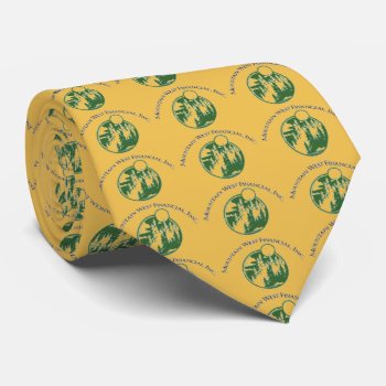 "your Logo Here" Customizable Logo Tie by CreativeContribution at Zazzle
