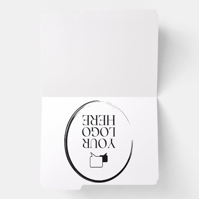 Your Logo Here File Folder (Inside Right)