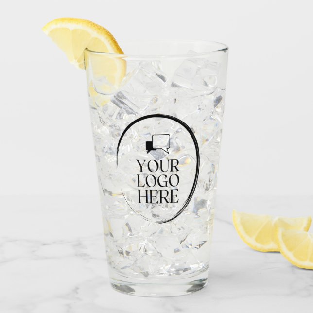 Your Logo Here Glass (Front Ice)