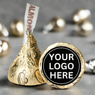 Your Logo Here  l Company Event Black & White  Hershey®'s Kisses®