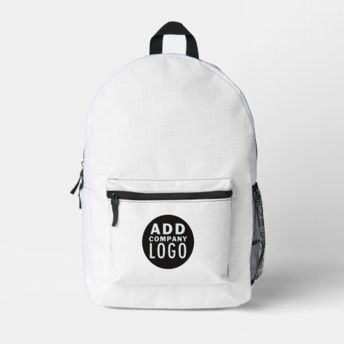Your Logo Here  Minimalist Custom Printed Backpack