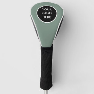 Your Logo Here Modern Business Company Golf Head Cover