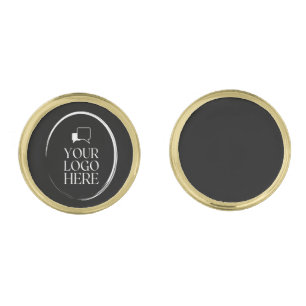 Your Logo Here Modern Cufflinks
