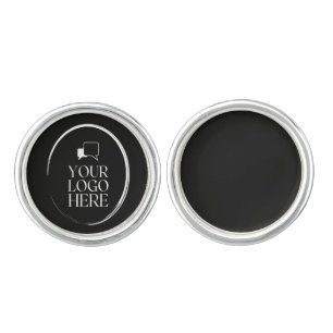 Your Logo Here Modern Cufflinks